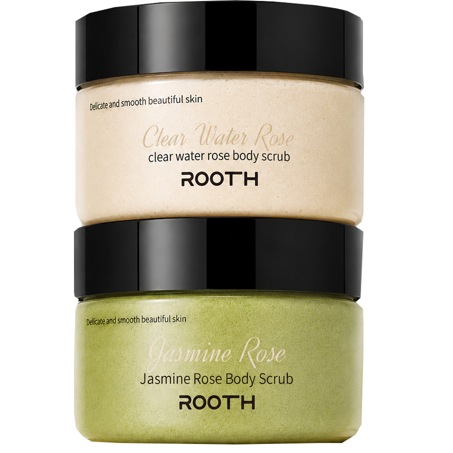 Luxury Skincare Treatments - 250G Jasmin-Rosen-Salz Körperpeeling Exfolierendes Reinigungs- und