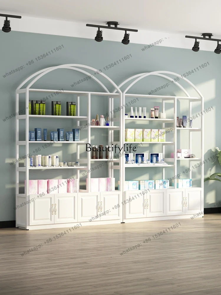 Luxury Skincare Organic - X4 Luxuriöser Präsentationsständer für Schönheitssalons, Vitrine