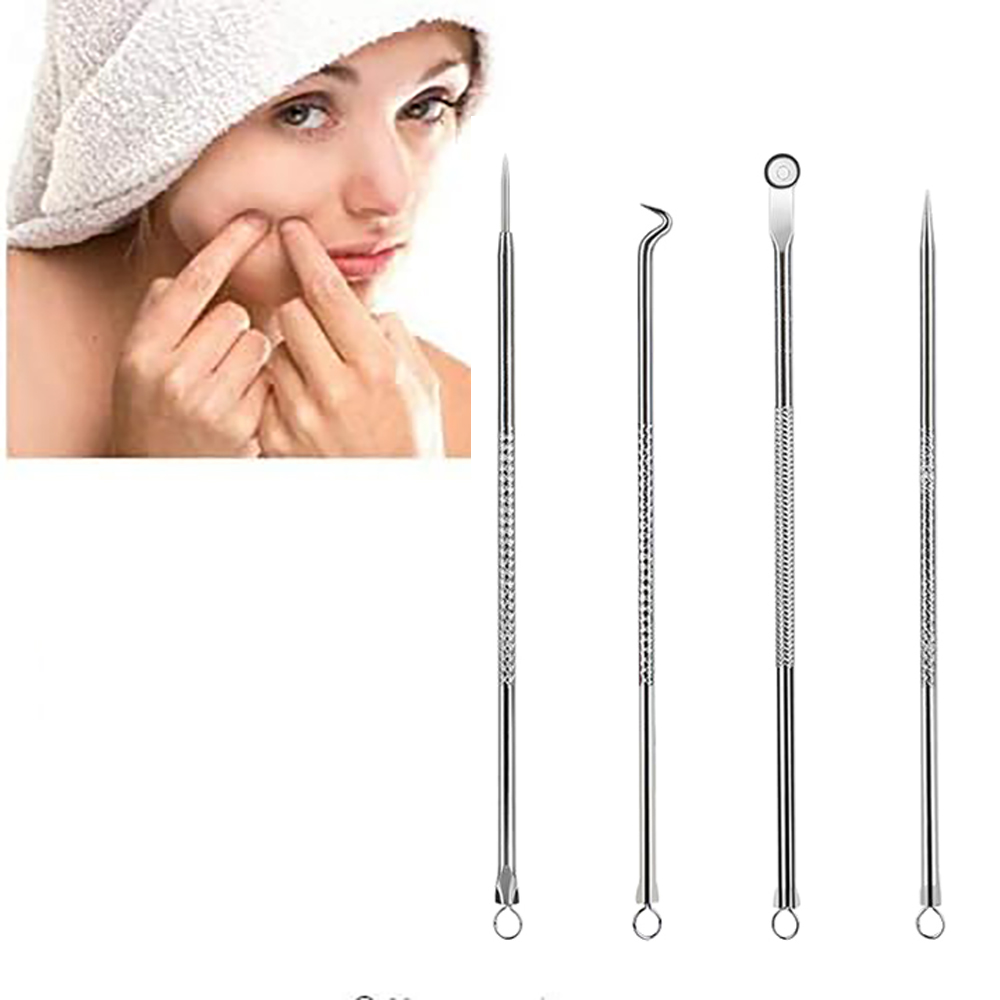 Luxury Skincare Acne - Pickel-Entferner-Set: Mitesserentferner und Akne-Nadel-Werkzeugset zur Behandlung