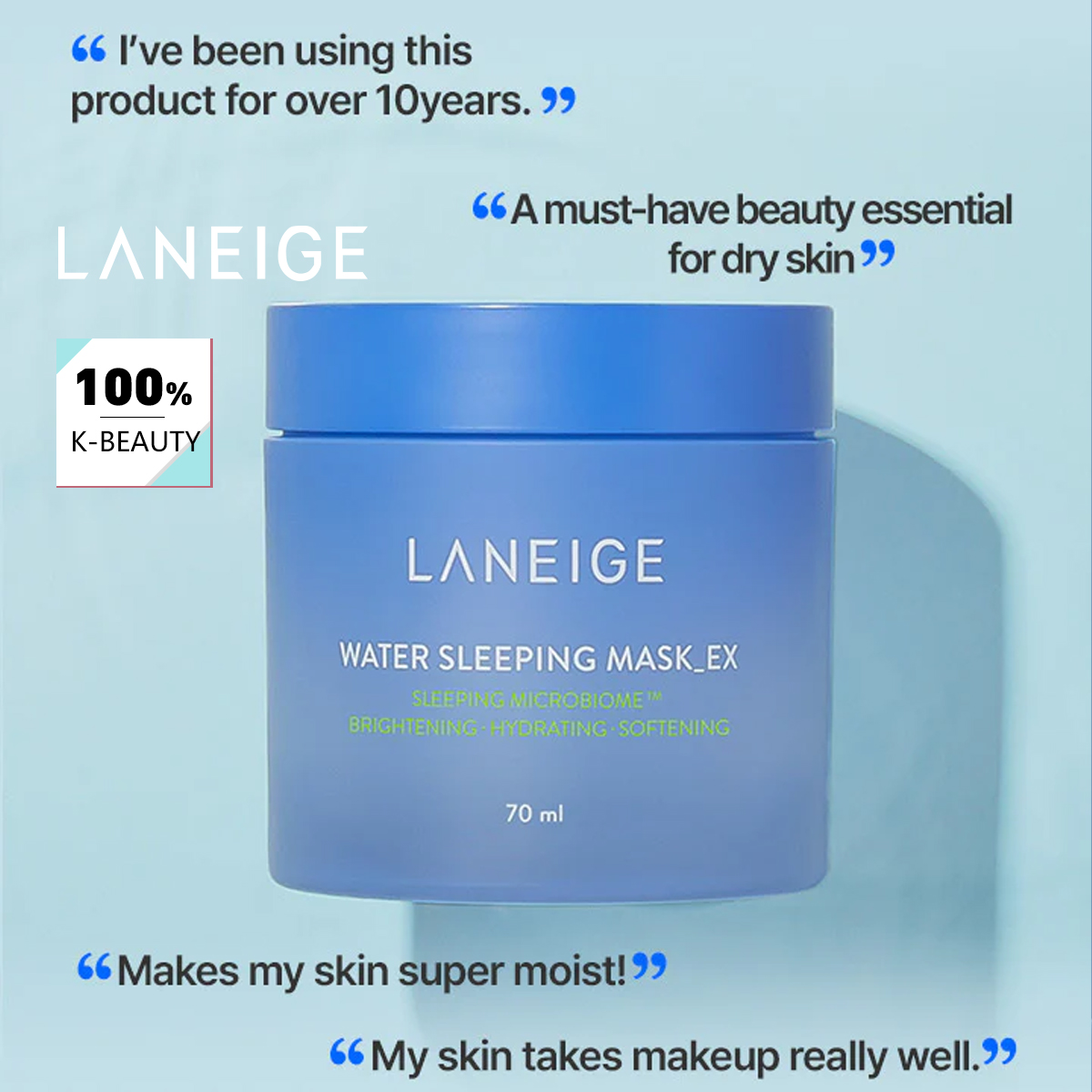 LANEIGE Wasser-Schlafmaske 70m – Luxury Skincare Treatments Bewertung und Preis